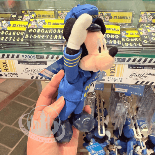 "Pre-Order" HKDL - Mickey Plush Keychain, Captain Mickey Mouse 2026