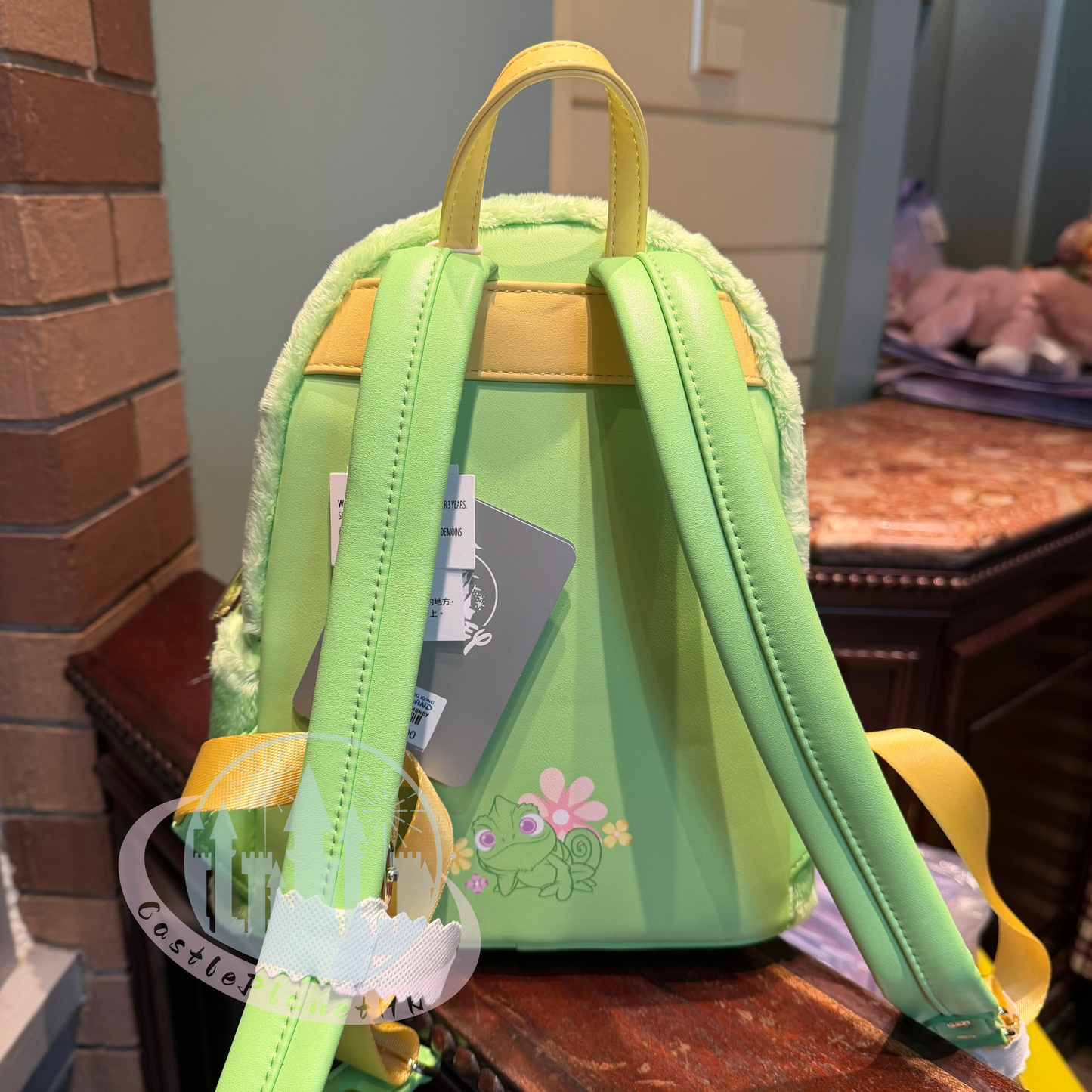 "Pre-Order" HKDL - Pascal Pastel Loungefly Mini Backpack, Tangled