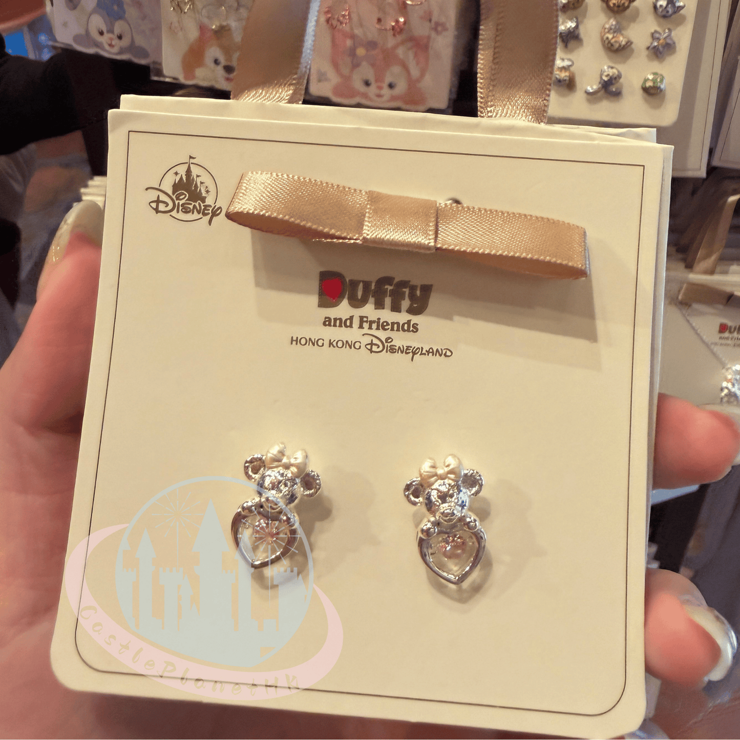 "Pre-order" HKDL - ShellieMay Earrings, Duffy and Friends