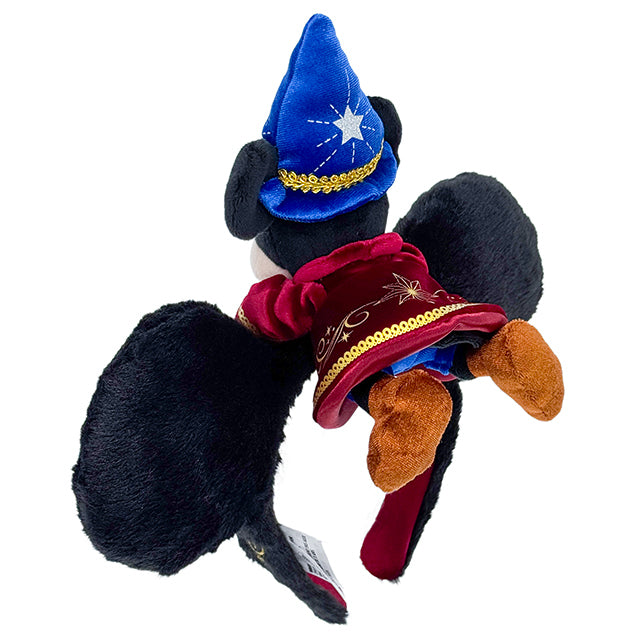 HKDL - Sorcerer Mickey Plush Ears Headband (Sorcerer Mickey 2025)【Ready Stock】