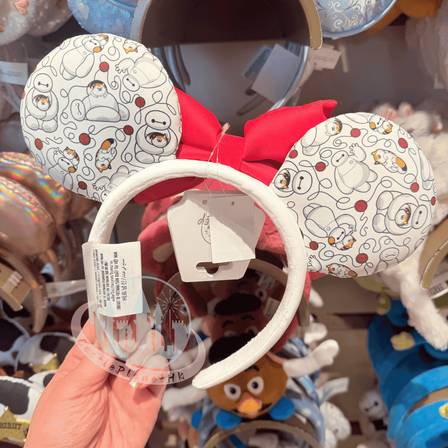 "Pre-Order" HKDL - Baymax and Mochi Ear Headband for Adults, Big Hero 6 2026