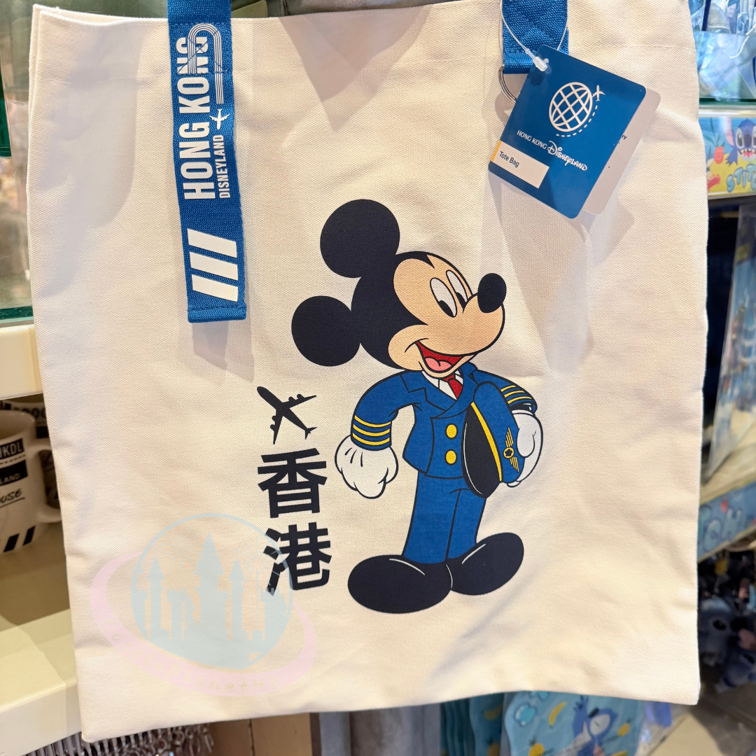 "Pre-Order" HKDL - Mickey Tote Bag, Captain Mickey Mouse 2026
