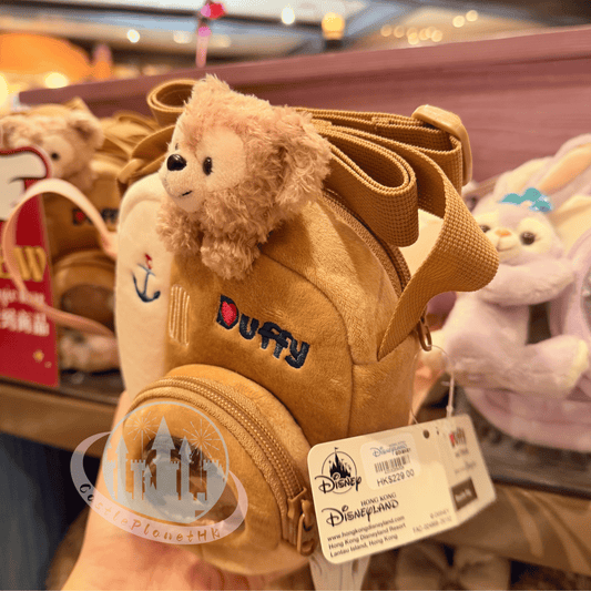 "Pre-Order" HKDL - Duffy Plush Crossbody Bag, Duffy and Friends Camera 2026