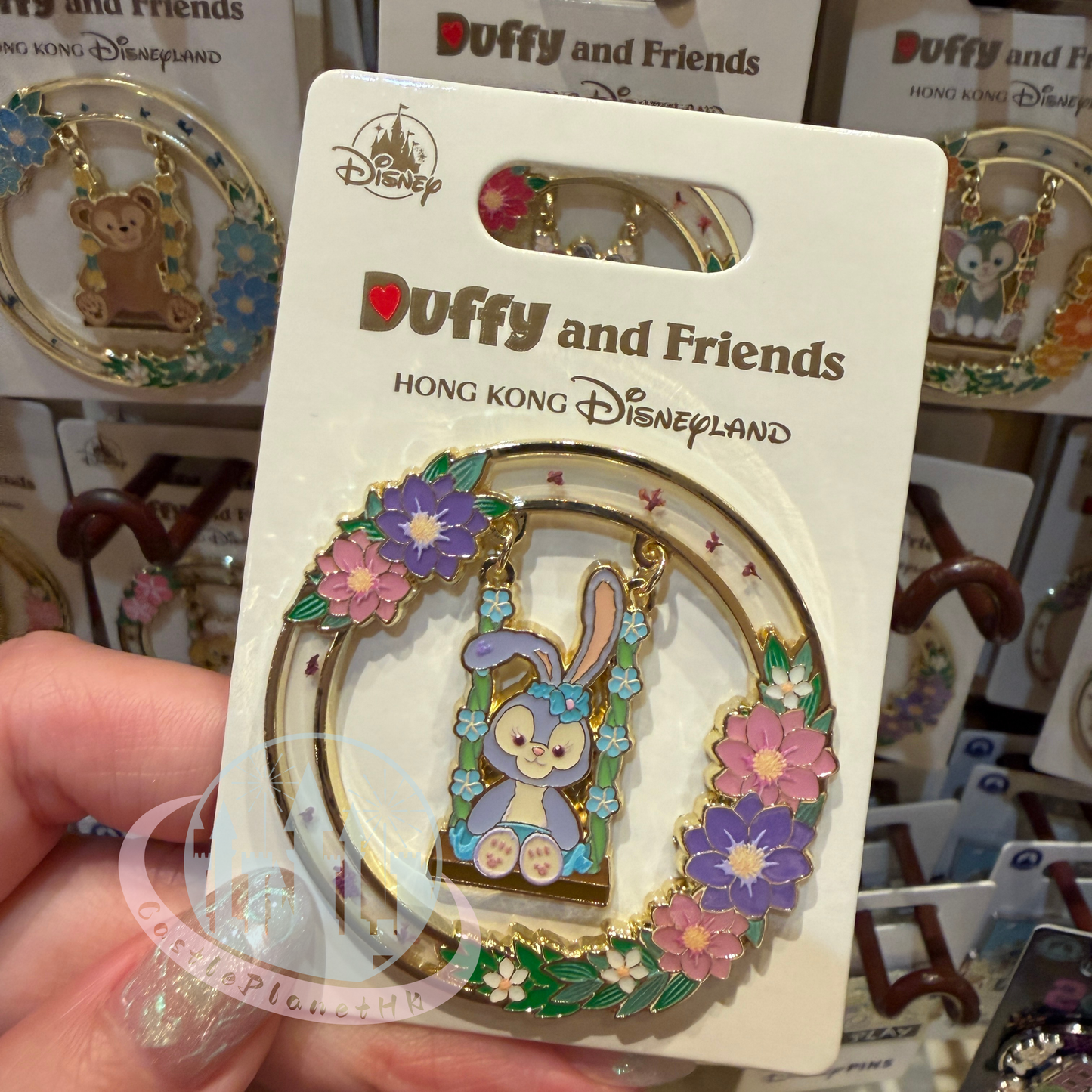 "Pre-Order" HKDL - StellaLou Pin, Duffy and Friends Wreath Series