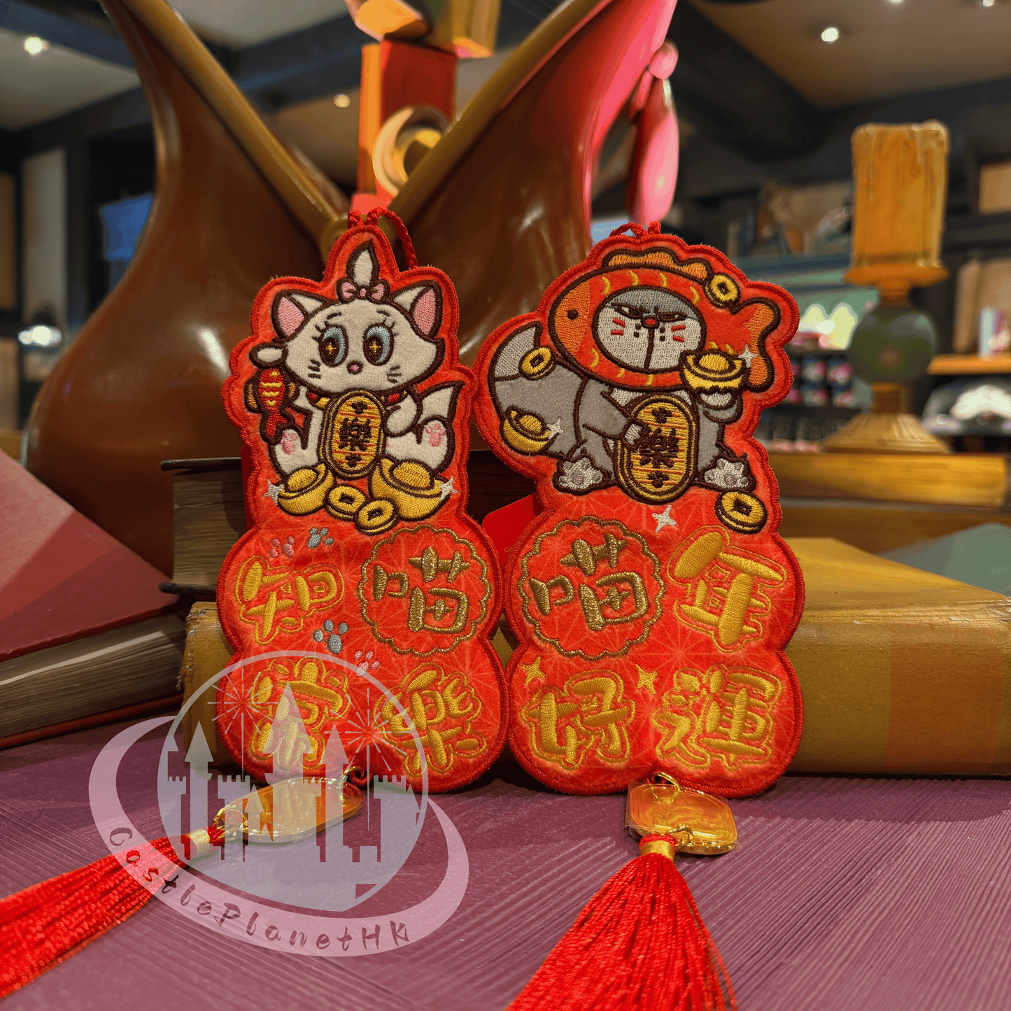 "Pre Order" HKDL - Lucifer Embroidery Fai Chun (Chinese New Year 2026)
