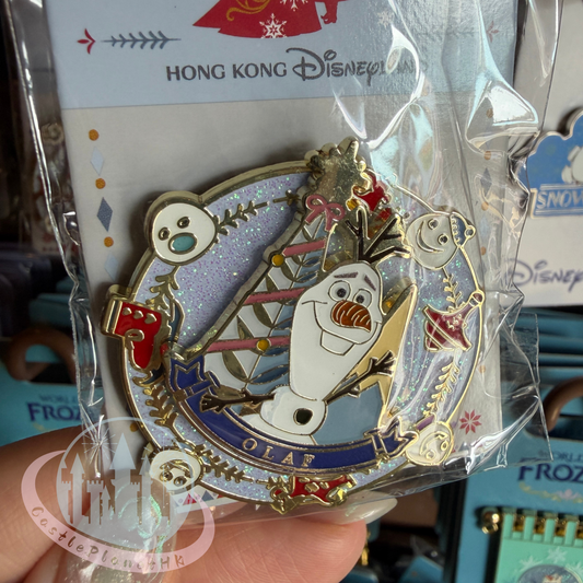 "Pre-Order" HKDL - Olaf Christmas Pin, World of Frozen