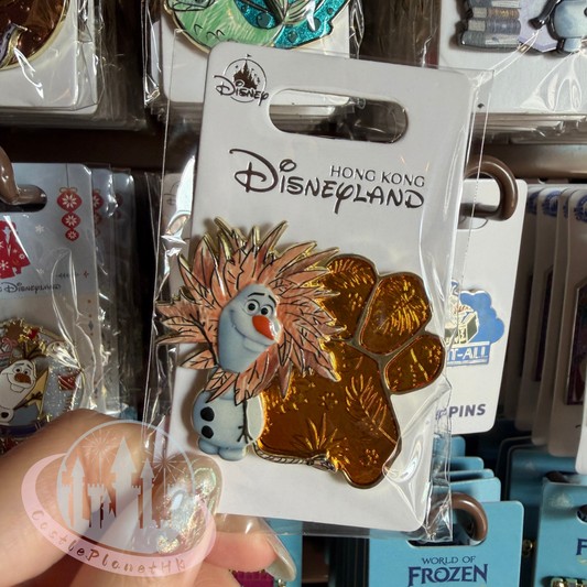 "Pre-Order" HKDL - Olaf Cross-Dress Simba Pin, World of Frozen