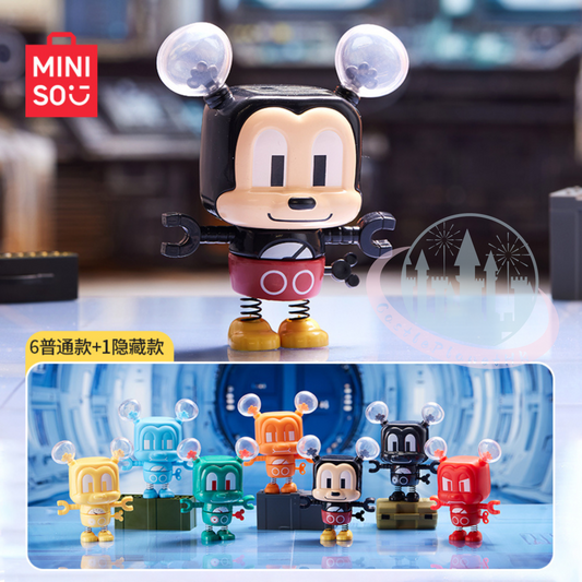 "Pre-Order" Other - Disney Mickey Let Build a Robot Collection Blind Box, MINISO