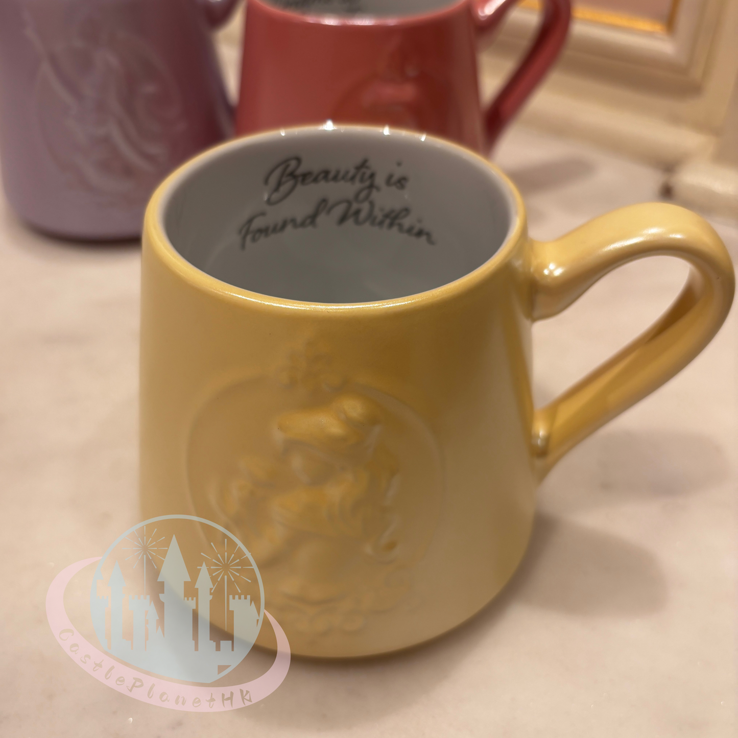 “Pre-order” HKDL - Belle Sculpted bas Mug, Beauty and the Beast