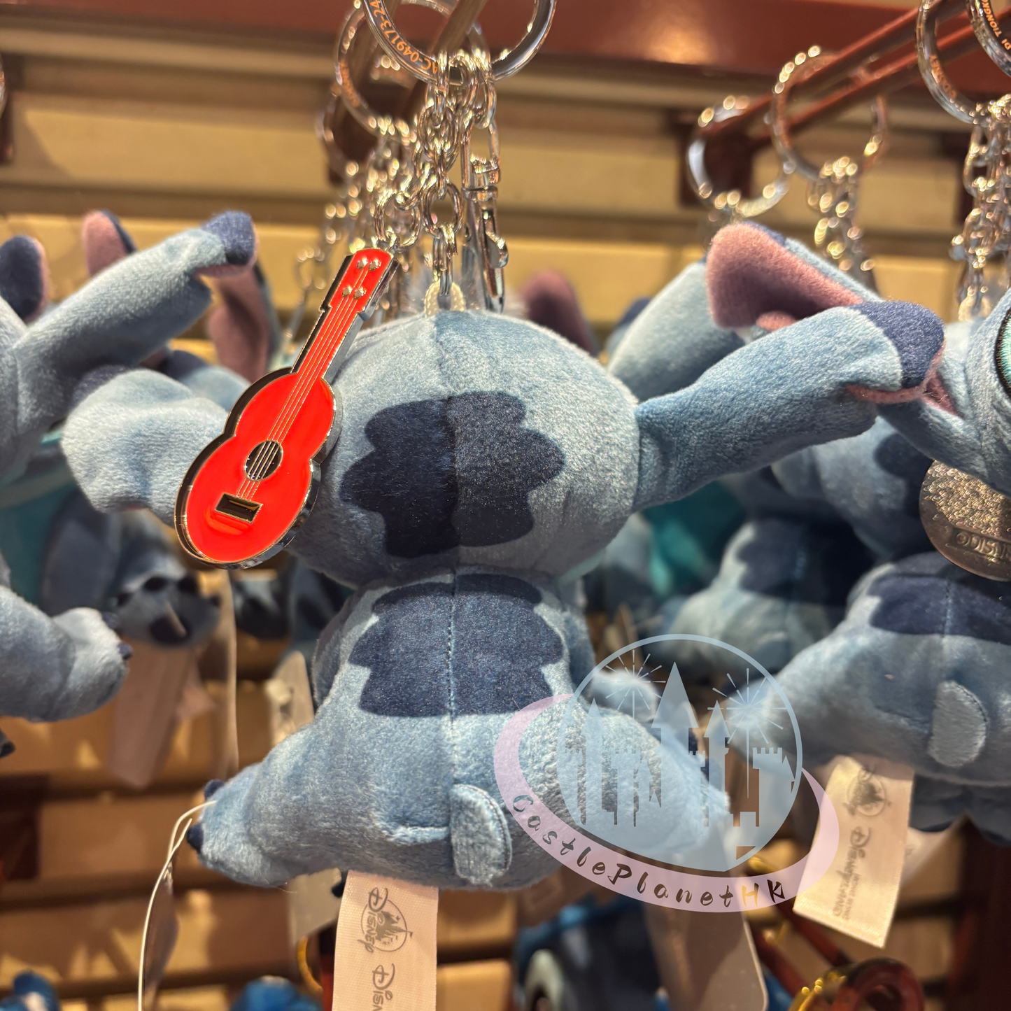 "Pre-Order" HKDL - Stitch Plush Keychain, Lilo & Stitch