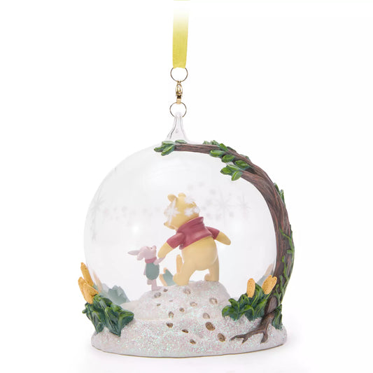 “Pre-order” HKDL - Winnie the Pooh and Piglet Glass Globe Sketchbook Ornament