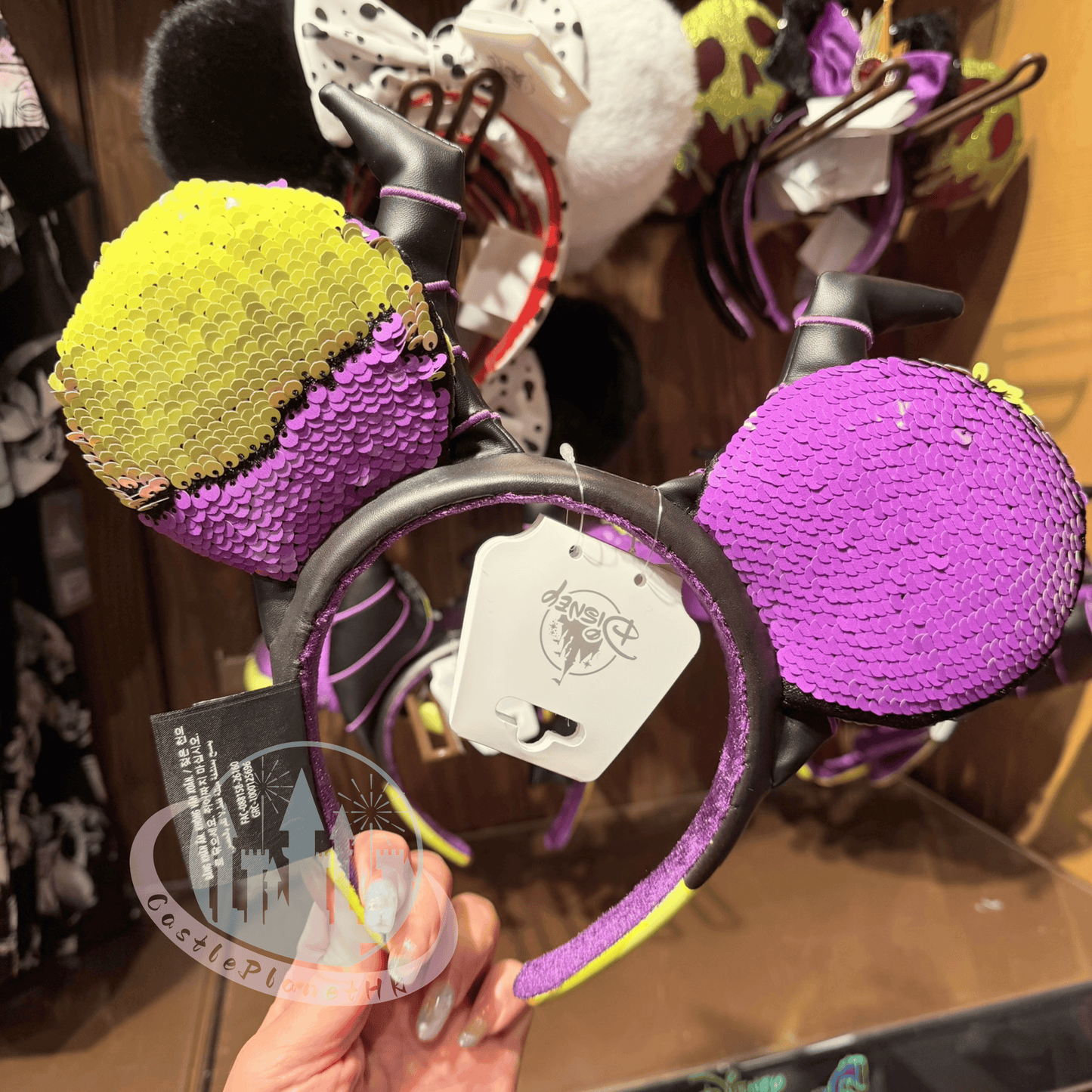“Pre-order” HKDL - Maleficent Ear Headband for Adults, Halloween 2026