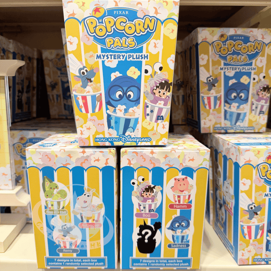 "Pre-Order" HKDL - PIXAR POPCORN PALS 2026 Plush Mystery Box