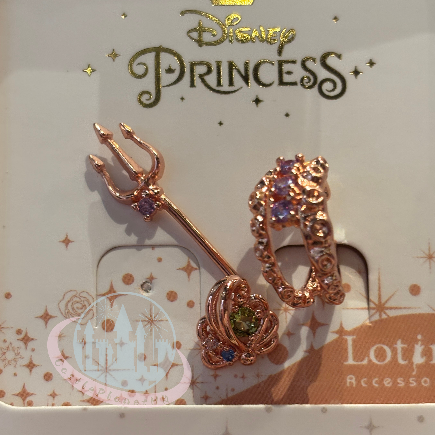 "Pre-order" HKDL - Ariel Earrings by Lotin Accessory