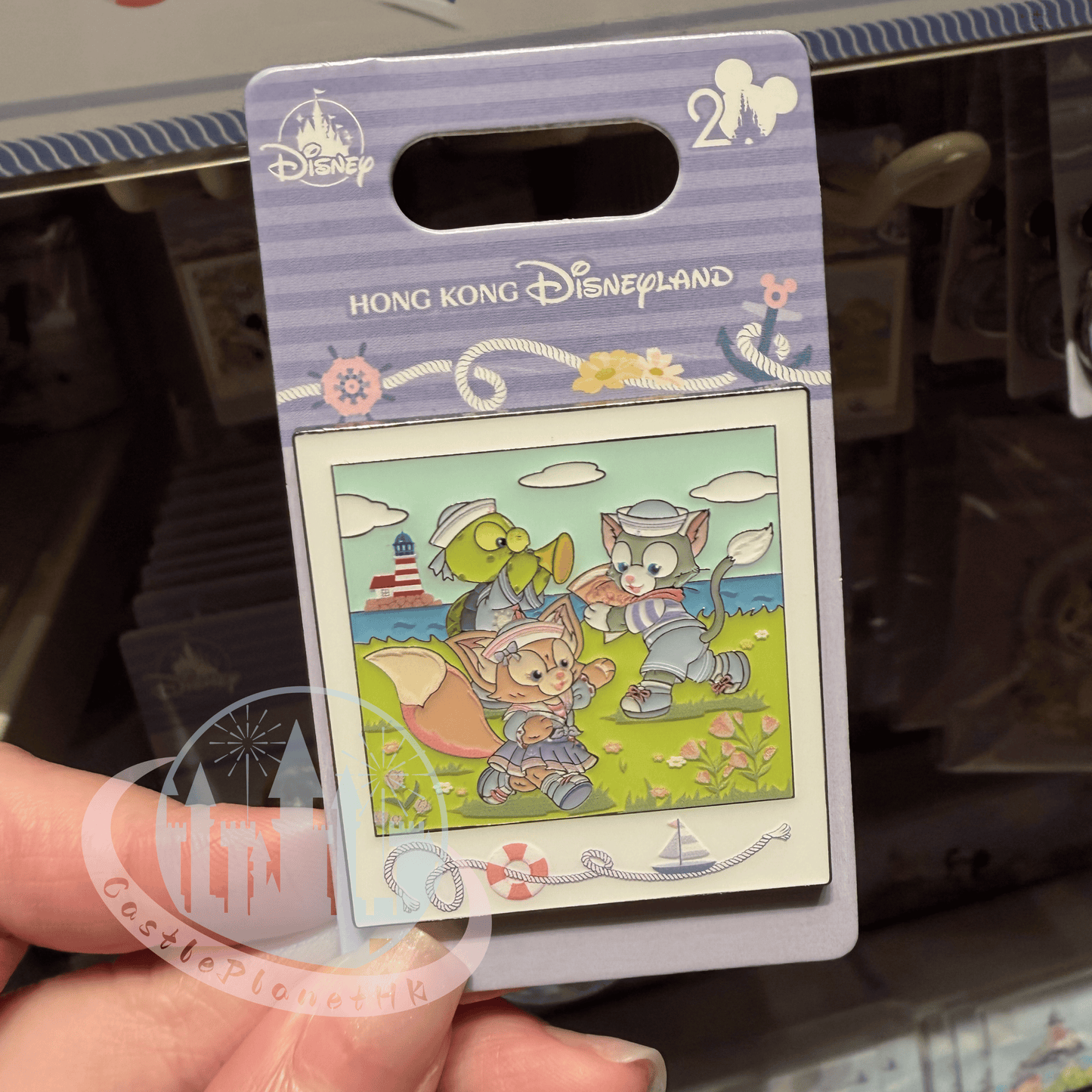 "Pre-Order" HKDL - LinaBell, 'OluMel and Gelatoni pins, Duffy and Friends “Springtime Voyage” 2026