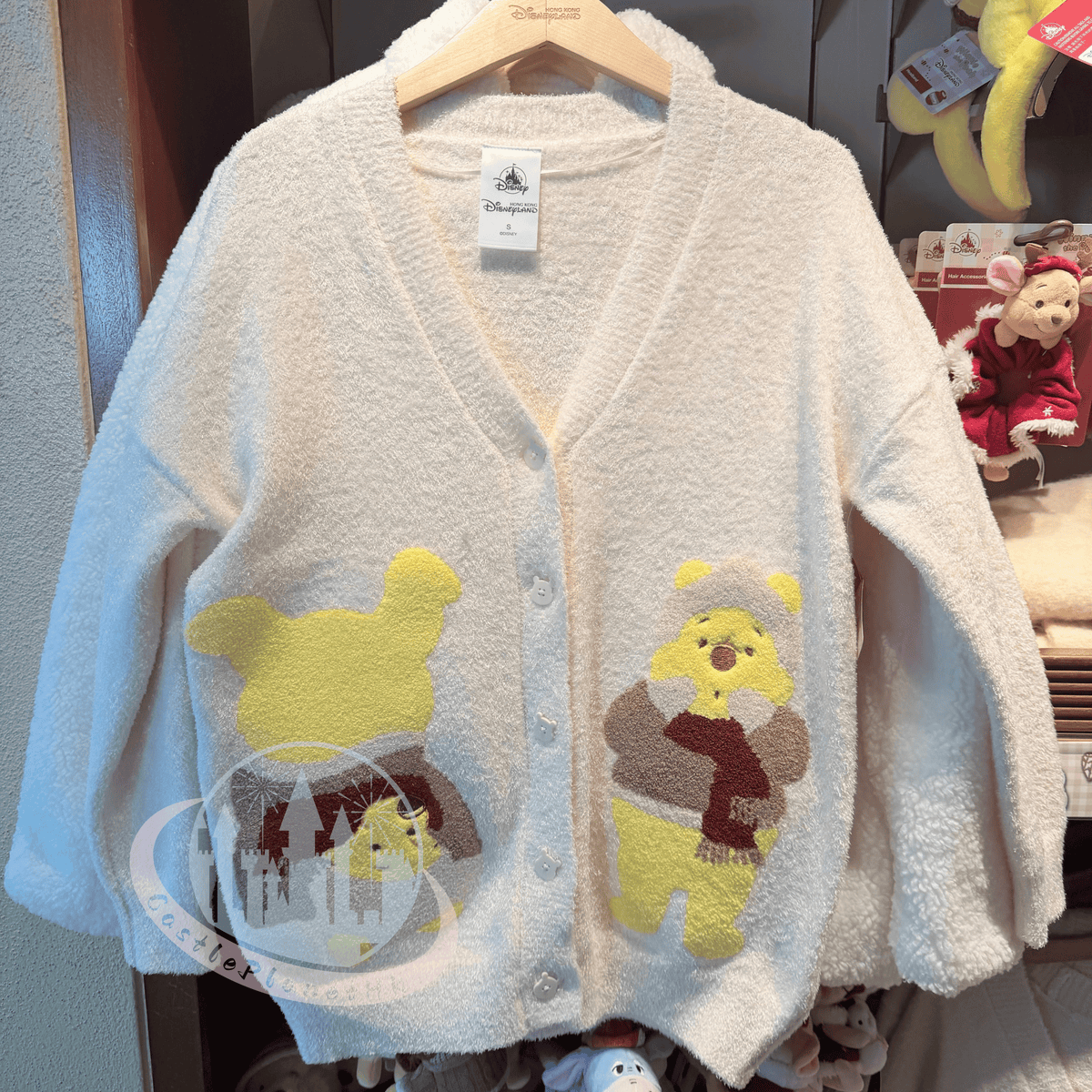 “Pre-order” HKDL - Winnie the Pooh Fuzzy Knit for Adults, Winter Woolies 2026