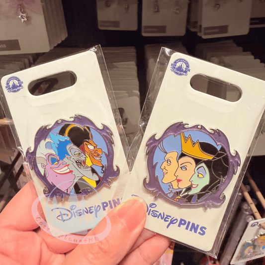 "Pre-Order" HKDL - Ursula, Hades & Jafar Pin, Sinister Circles