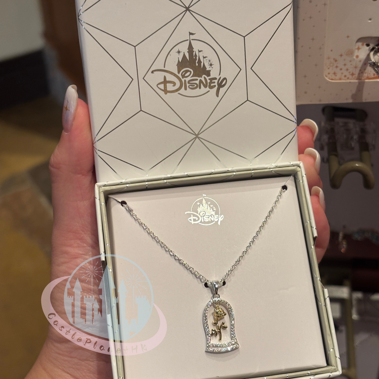 "Pre-order" HKDL - Belle Necklace, Beauty and the Beast