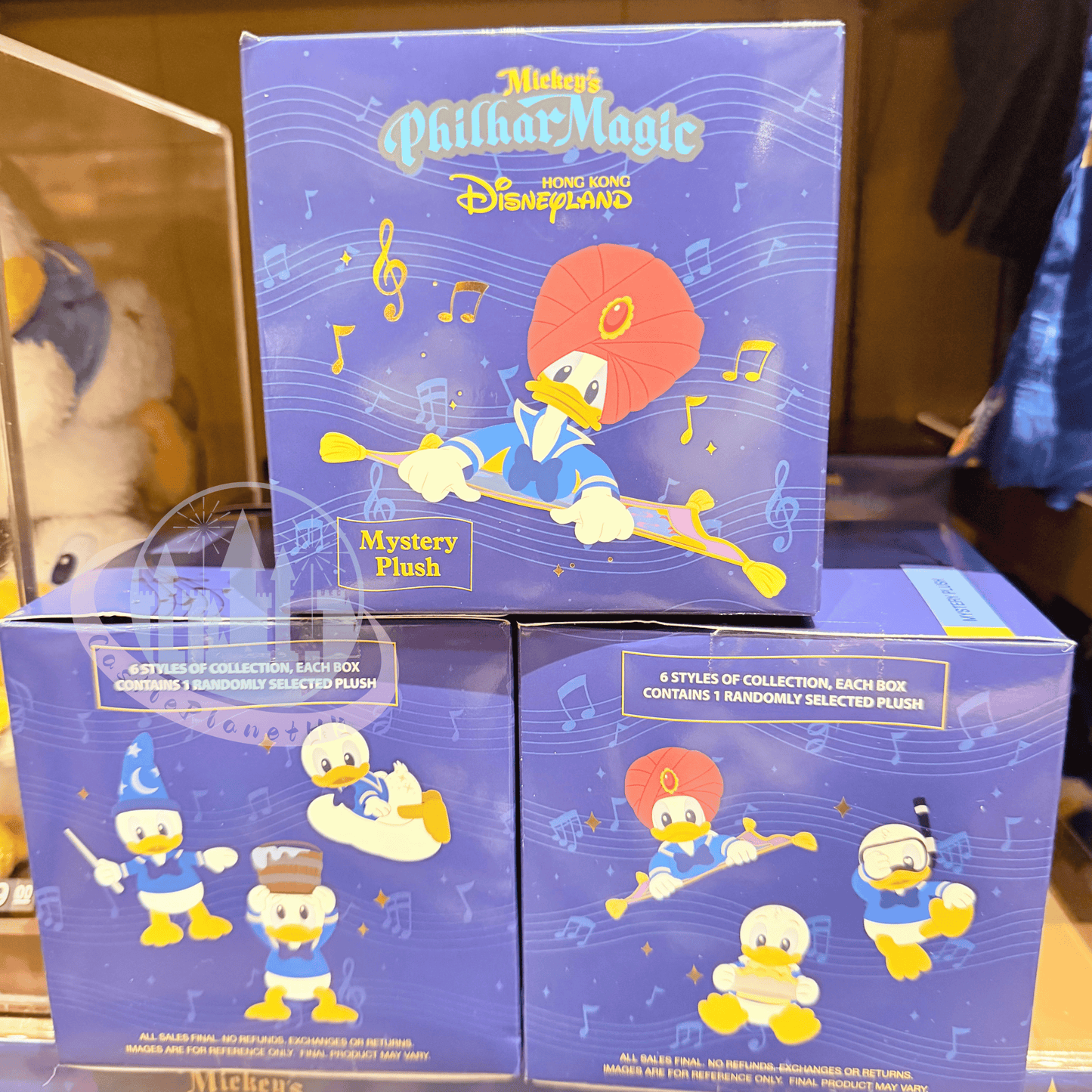 "Pre-Order" HKDL - Donald Duck Plush Blind Box, Mickey's PhilharMagic 2026