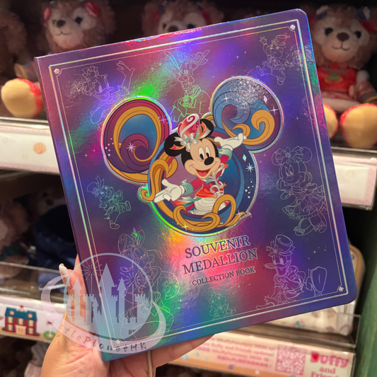 "Pre-Order" HKDL - Mickey Souvenir Medallion Collection Book, HKDL 20th Anniversary Grand Celebration