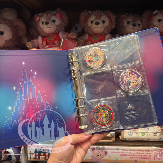"Pre-Order" HKDL - Mickey Souvenir Medallion Collection Book, HKDL 20th Anniversary Grand Celebration
