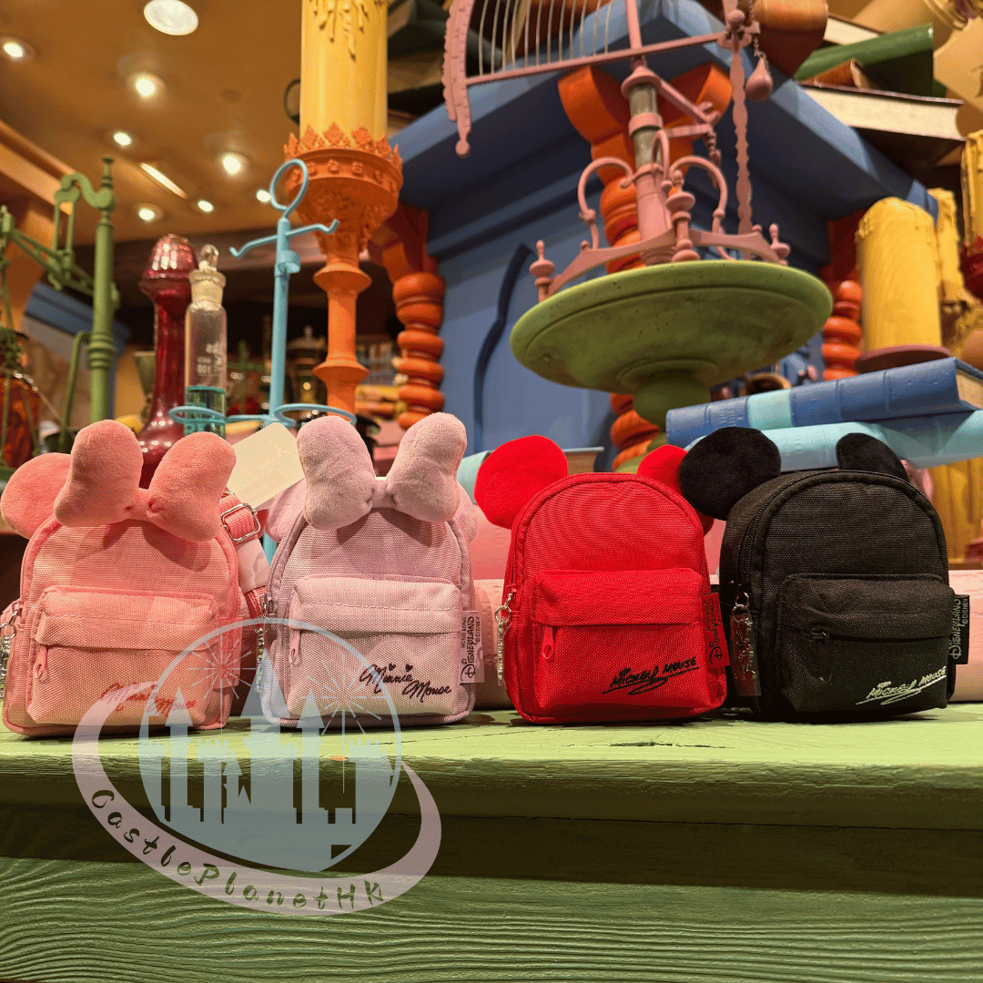 "Pre Order" HKDL - Minnie Mouse Purple mini Backpack for Plush Toys