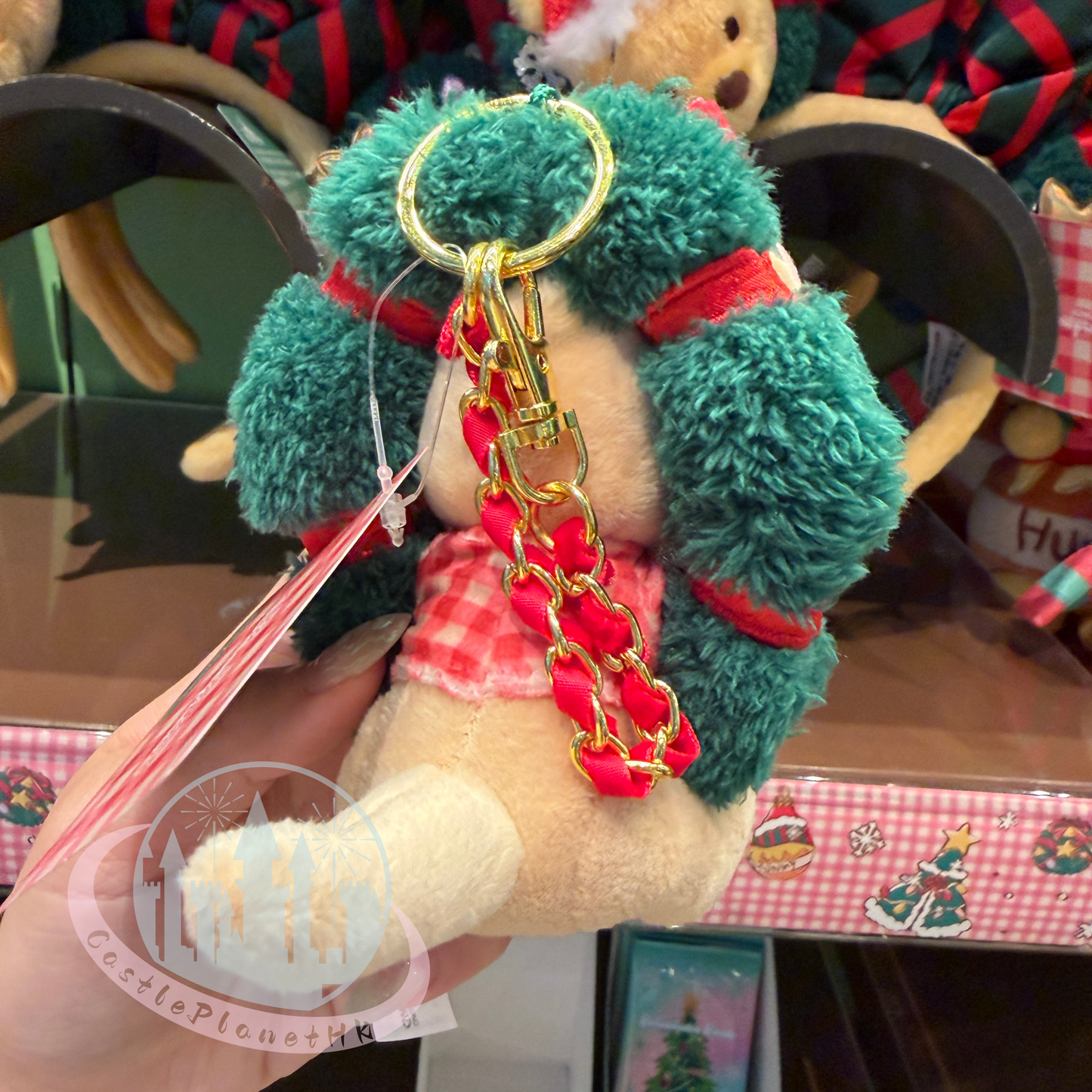 "Pre-Order" HKDL - Roo Plush Keychain, Winnie the Pooh 2025 Christmas