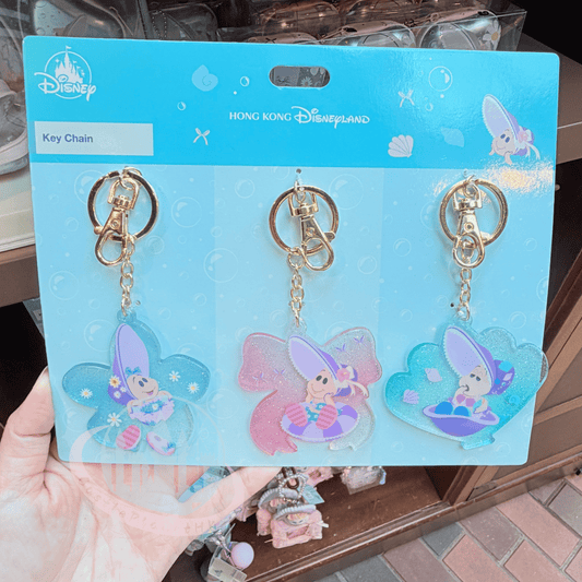 "Pre-Order" HKDL - Baby Oysters Acrylic Keychain Set, Shimmering Summer 2026