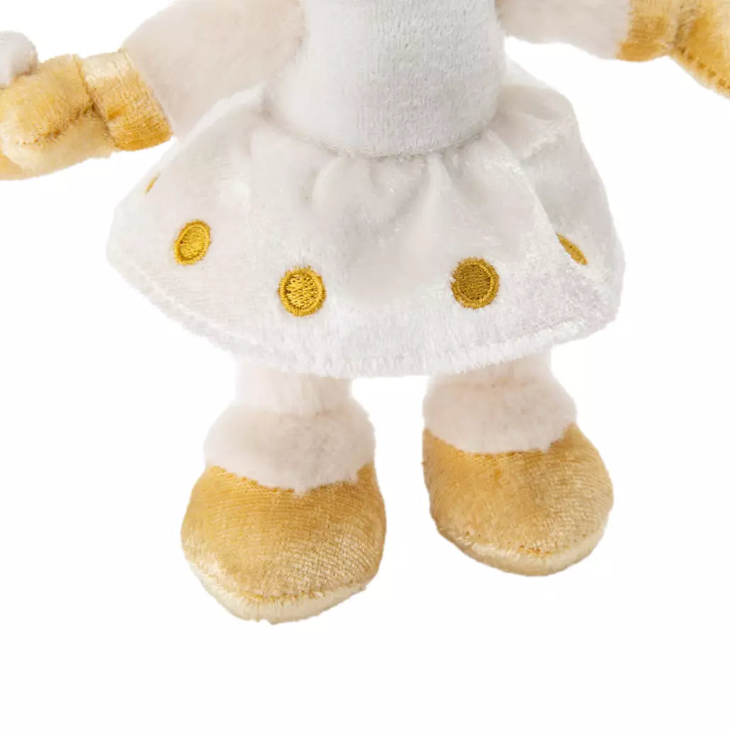 "Pre-Order" HKDL - Minnie mouse Plush Keychain (Pearl Love Collection)