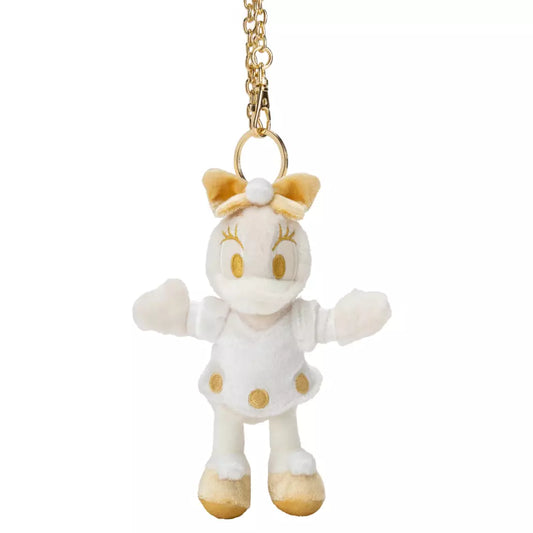 "Pre-Order" HKDL - Daisy Duck Plush Keychain (Pearl Love Collection)