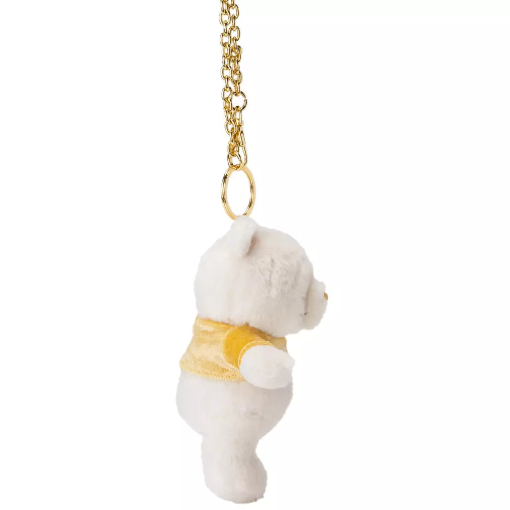 "Pre-Order" HKDL - Winnie the Pooh Plush Keychain (Pearl Love Collection)