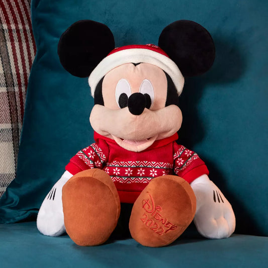 “Pre-order” HKDL - Mickey Mouse Holiday Medium Plush