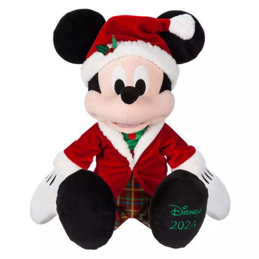 “Pre-order” HKDL - Mickey Mouse Medium Holiday Plush (Christmas 2024)