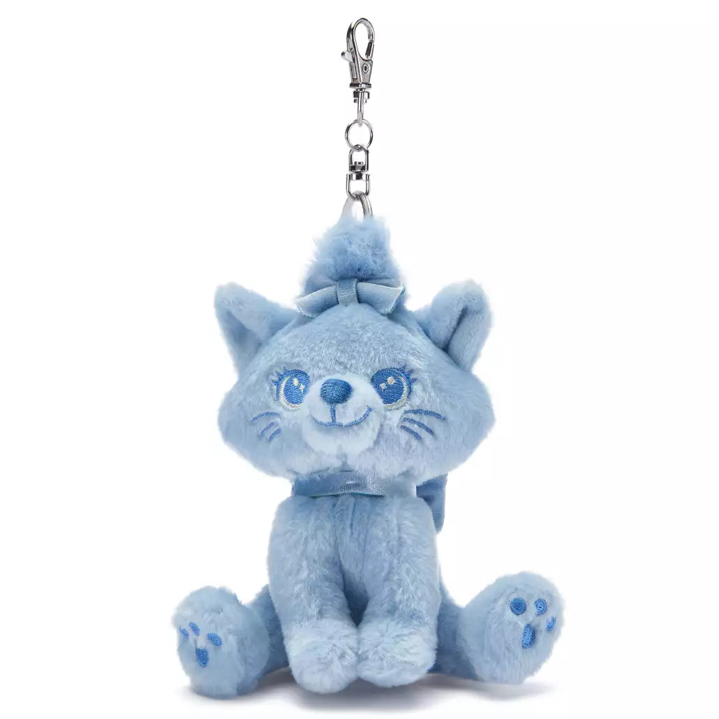 "Pre-Order" HKDL - Marie Blue Plush Keychain, The Aristocats
