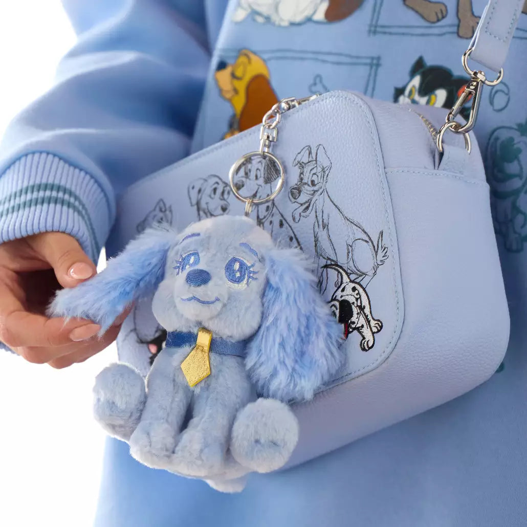 "Pre-Order" HKDL - Lady Blue Plush Keychain, Lady and the Tramp