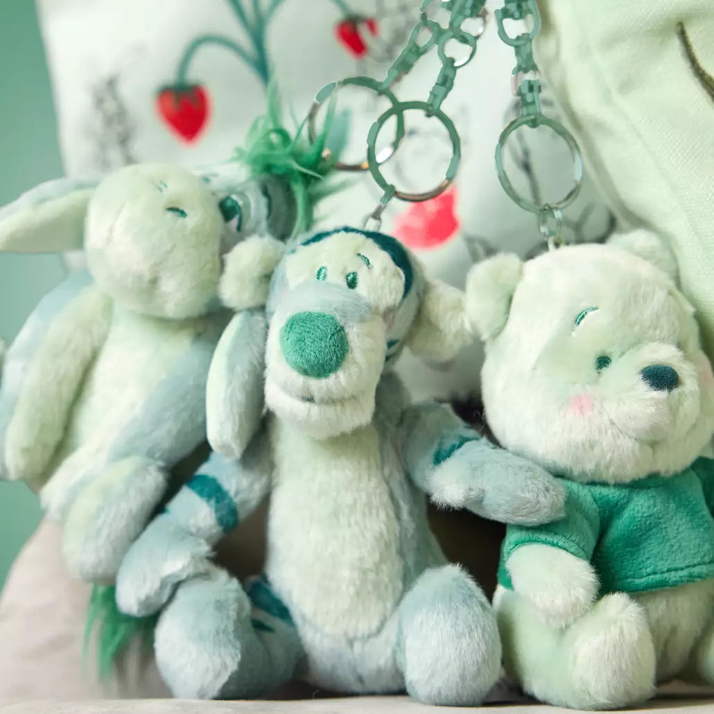 "Pre-Order" HKDL - Tigger Green Plush Keychain, Winnie the Pooh