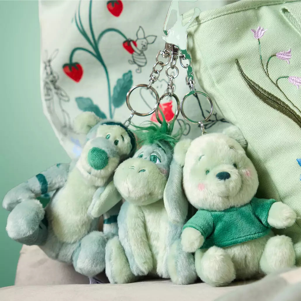 "Pre-Order" HKDL - Winnie the Pooh Green Plush Keychain