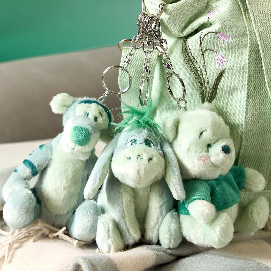 "Pre-Order" HKDL - Eeyore Green Plush Keychain, Winnie the Pooh