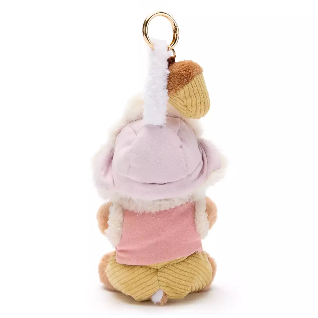 “Pre-order” HKDL - Chip Winter Plush Keychain, Chip 'n Dale