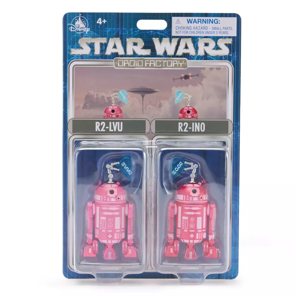 Pre-order” HKDL - R2-LVU and R2-INO Valentine's Day 2-Piece Action