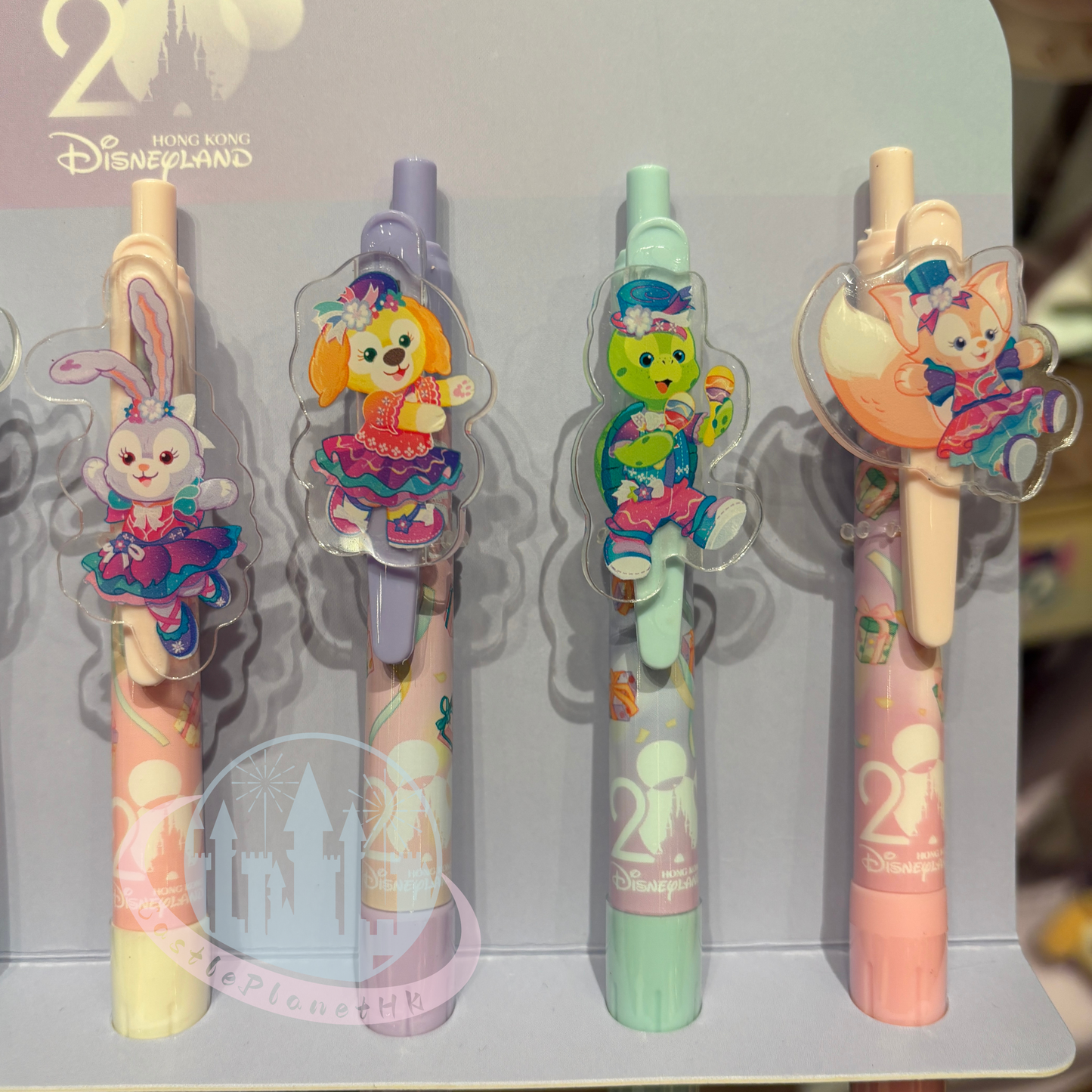 “Pre-order” HKDL - Duffy & Friends Pen set, HKDL 20th Anniversary Grand Celebration