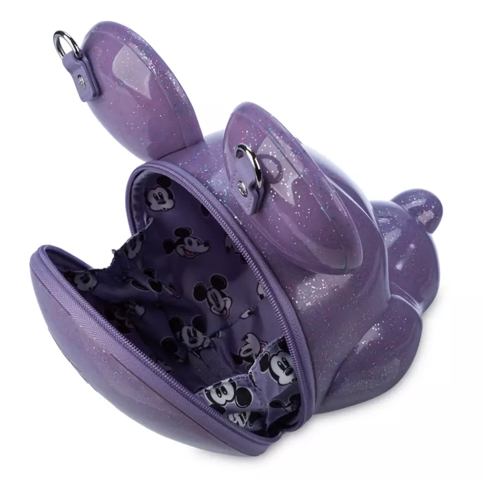 "Pre-Order" HKDL - Mickey Mouse Purple Molded Loungefly Bag