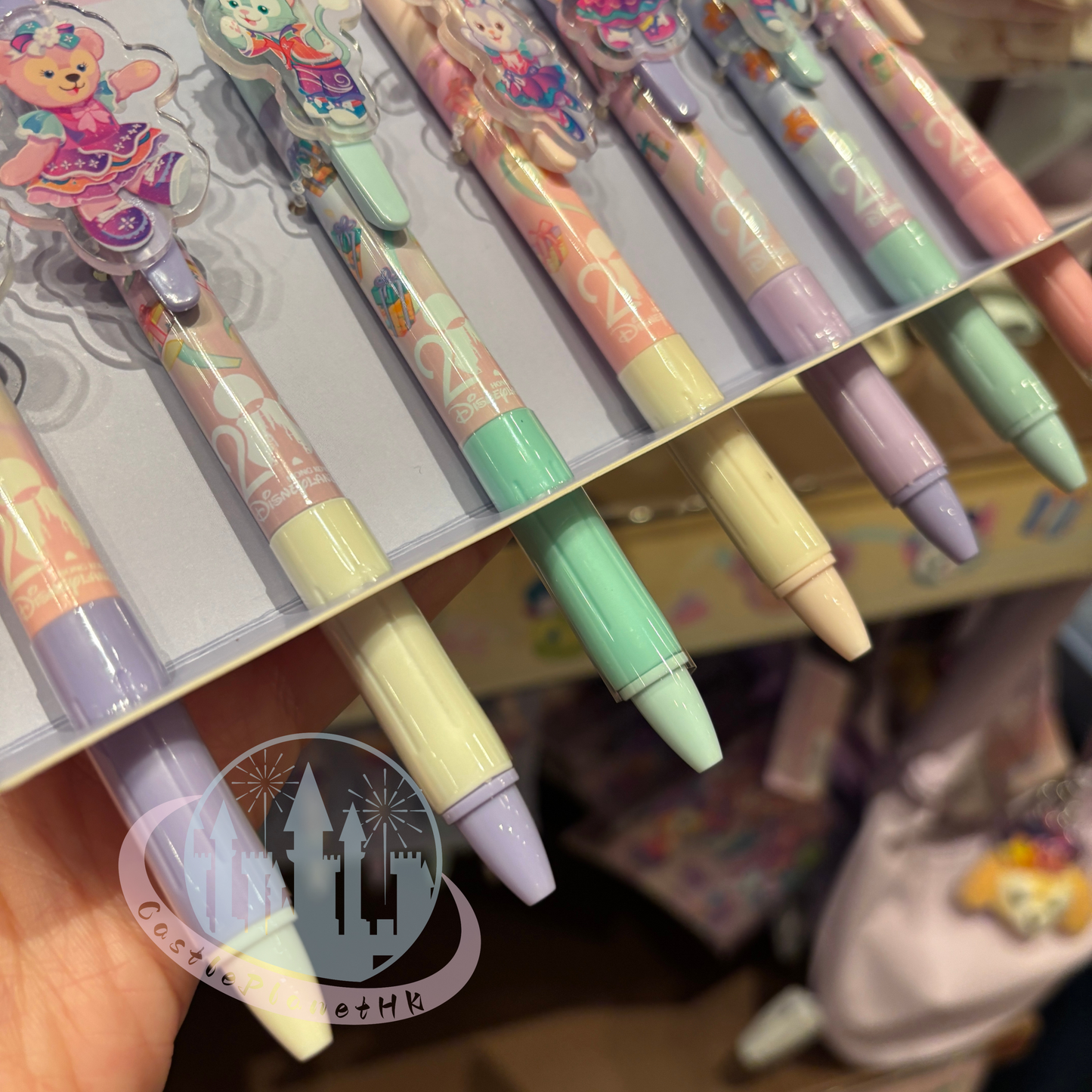 “Pre-order” HKDL - Duffy & Friends Pen set, HKDL 20th Anniversary Grand Celebration