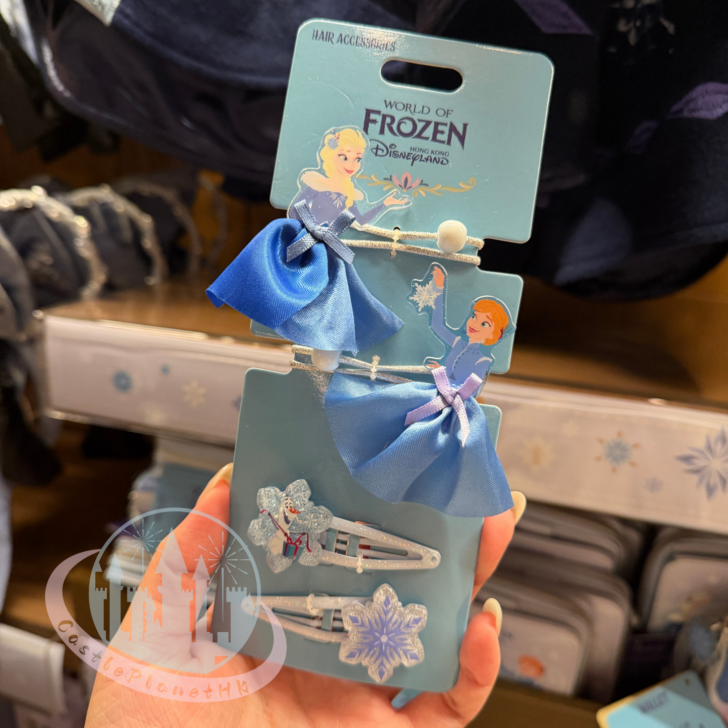 “Pre-order” HKDL - Elsa and Anna Hair Accessories, World of Frozen