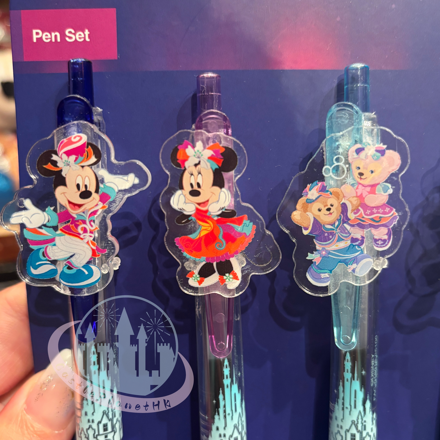 “Pre-order” HKDL - Mickey & Friends Pen set, HKDL 20th Anniversary Grand Celebration