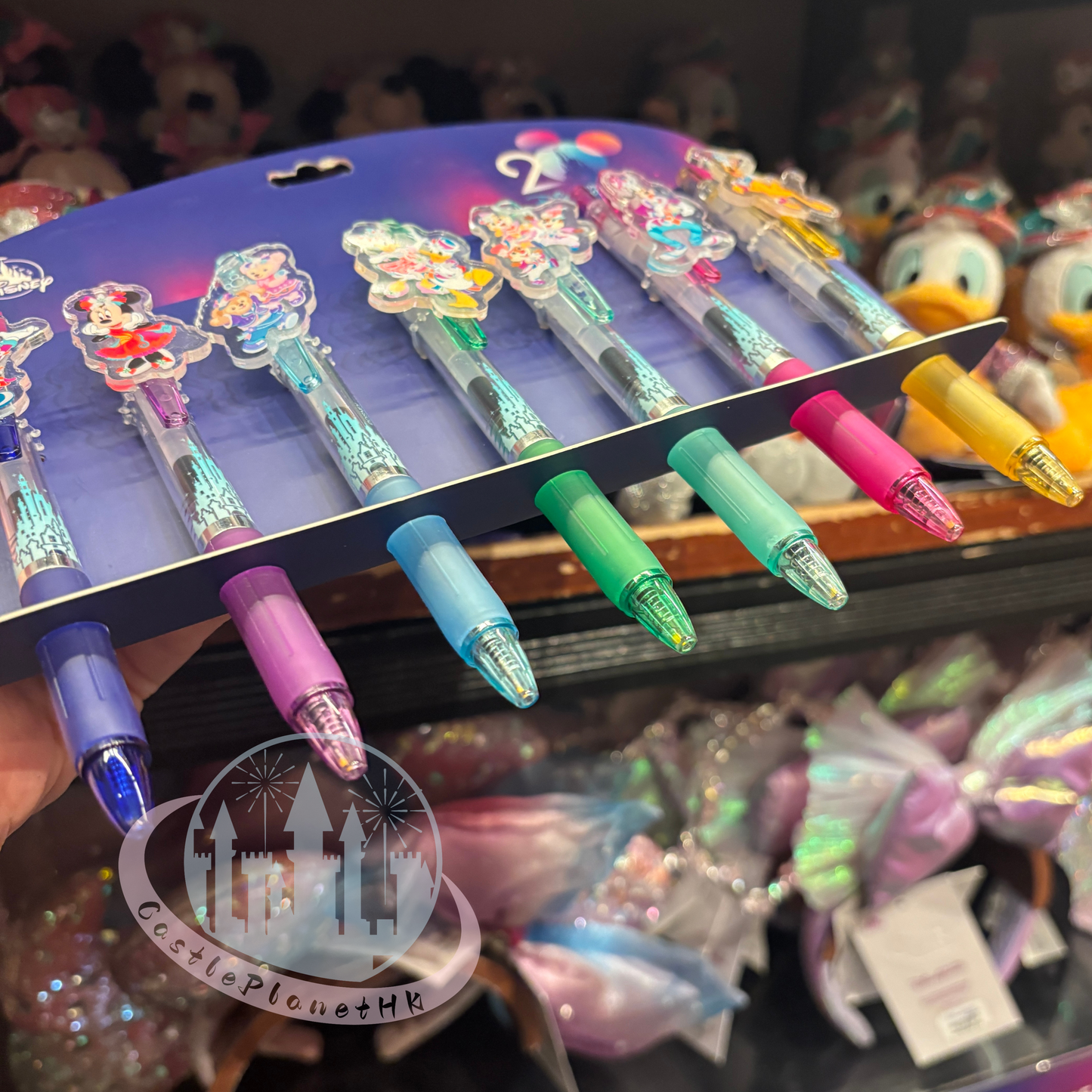 “Pre-order” HKDL - Mickey & Friends Pen set, HKDL 20th Anniversary Grand Celebration