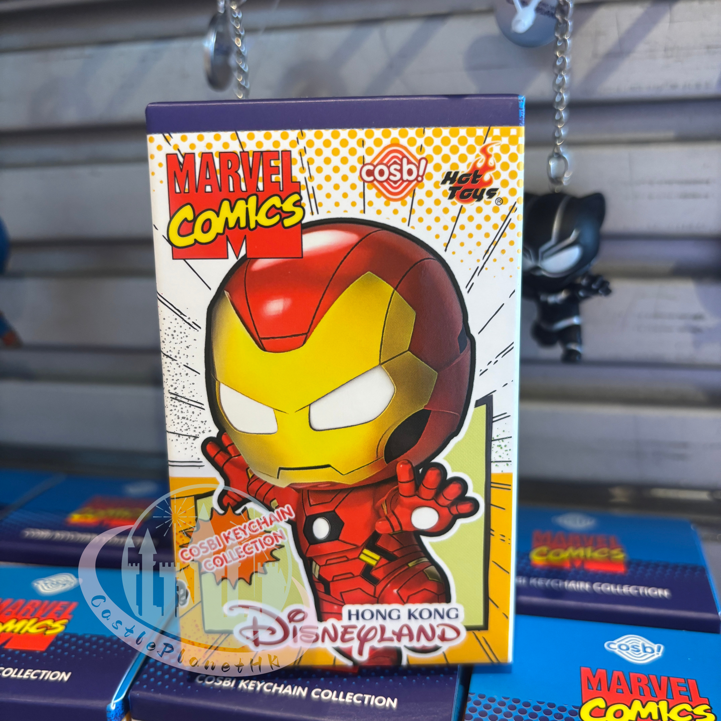 "Pre-Order" HKDL - Disney MARVEL Comics Keychain Blind Box, COSBI