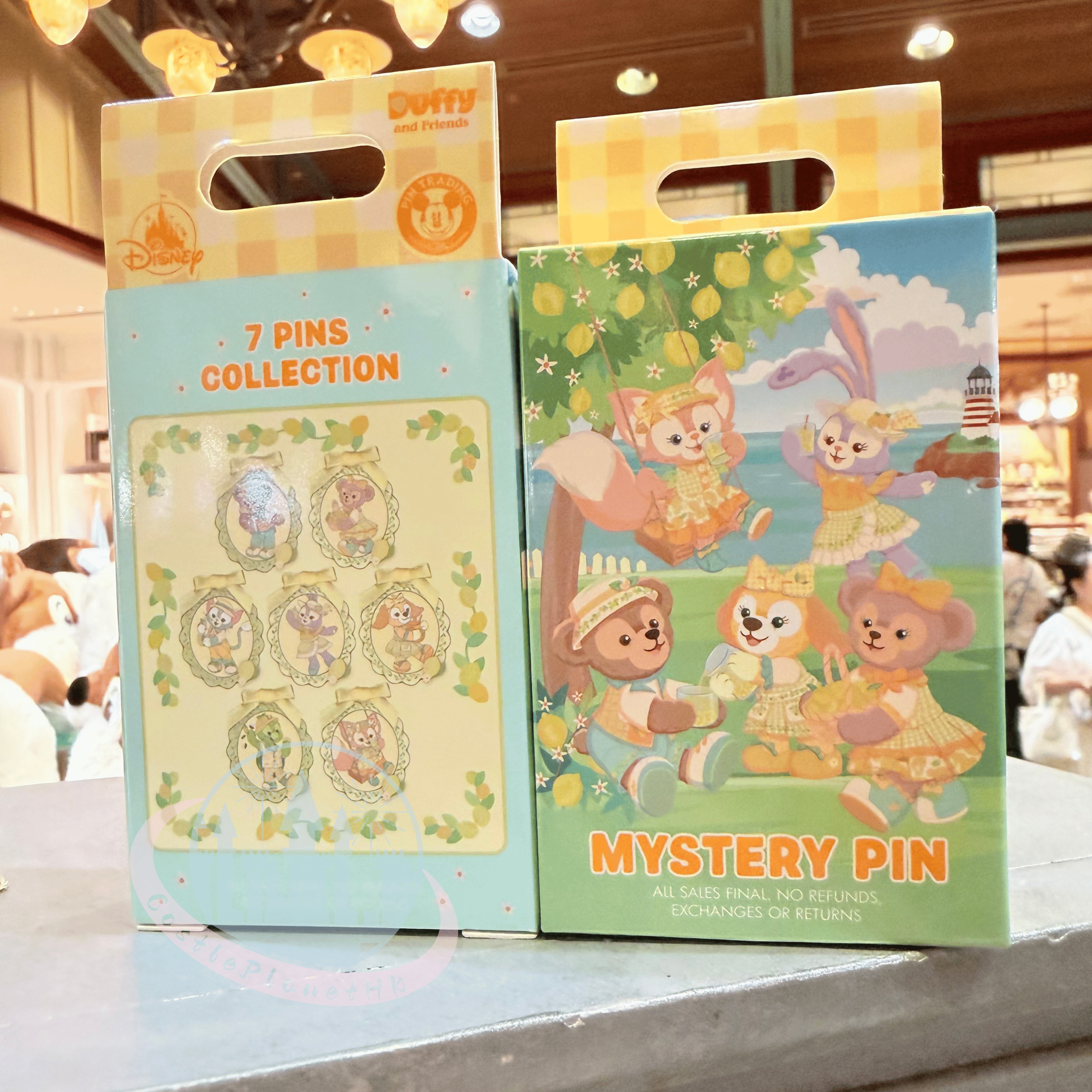HKDL - Duffy and Friends 2-Piece Mystery Pin Blind Pack, Duffy and