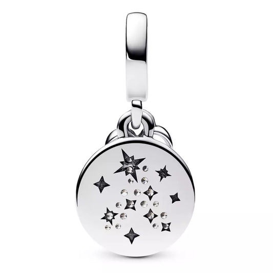 “Pre-order” HKDL - Fantasyland Castle Lock and Key Double Dangle Charm (Disney X PANDORA)