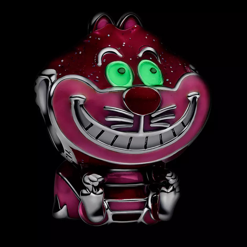“Pre-order” HKDL - Cheshire Cat Glow-in-the-Dark Charm, Alice in Wonderland (Disney X PANDORA)